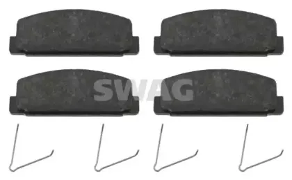 Комплект тормозных колодок, дисковый тормоз SWAG купить